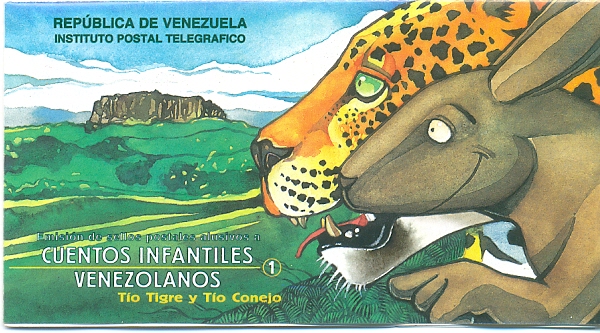 Cuentos infantiles venezolanos: Tio Tigre y Tio Conejo en Estampillas  Venezolanas